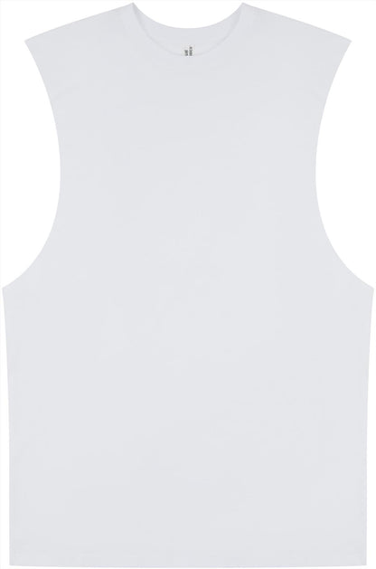 CRBV60 - Casual Core Ringspun 150 Regular Raw Edge Droparm Tank