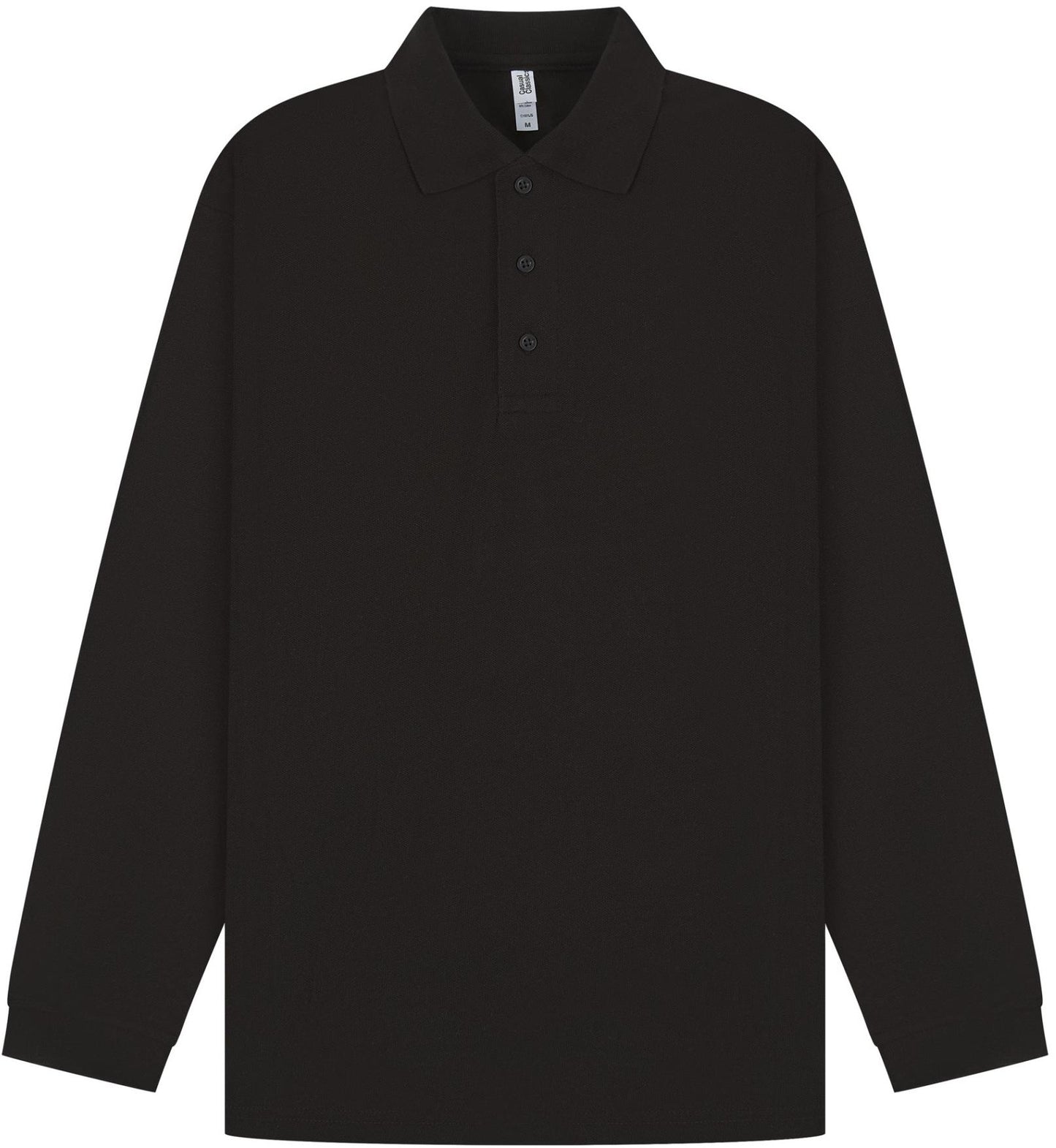 C1007 - Casual Classic Ringspun 200 Regular L/S Polo