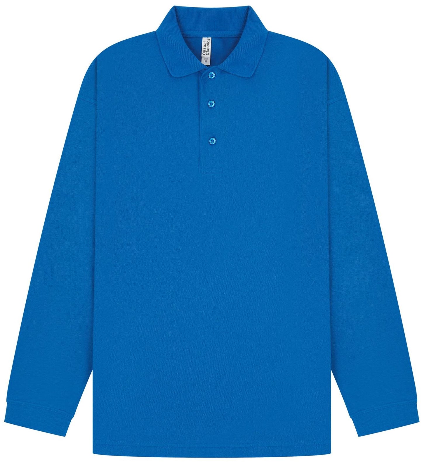 C1007 - Casual Classic Ringspun 200 Regular L/S Polo