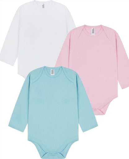 C8020T - Casual Combed Interlock 180 L/S Body Suit Baby