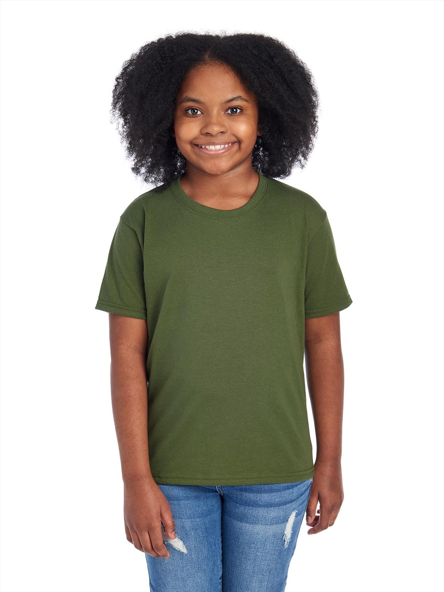 J470Y - Jerzees Eco Premium Combed 165 Regular Fit Organic Tee Kids