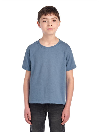 J470Y - Jerzees Eco Premium Combed 165 Regular Fit Organic Tee Kids