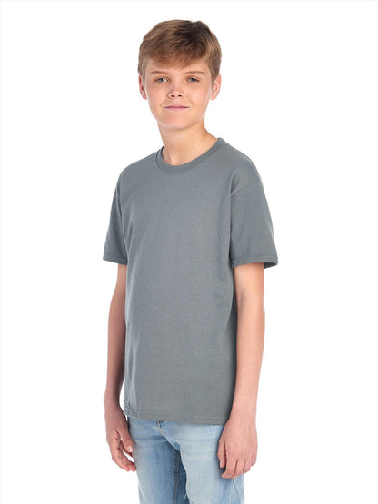 J470Y - Jerzees Eco Premium Combed 165 Regular Fit Organic Tee Kids