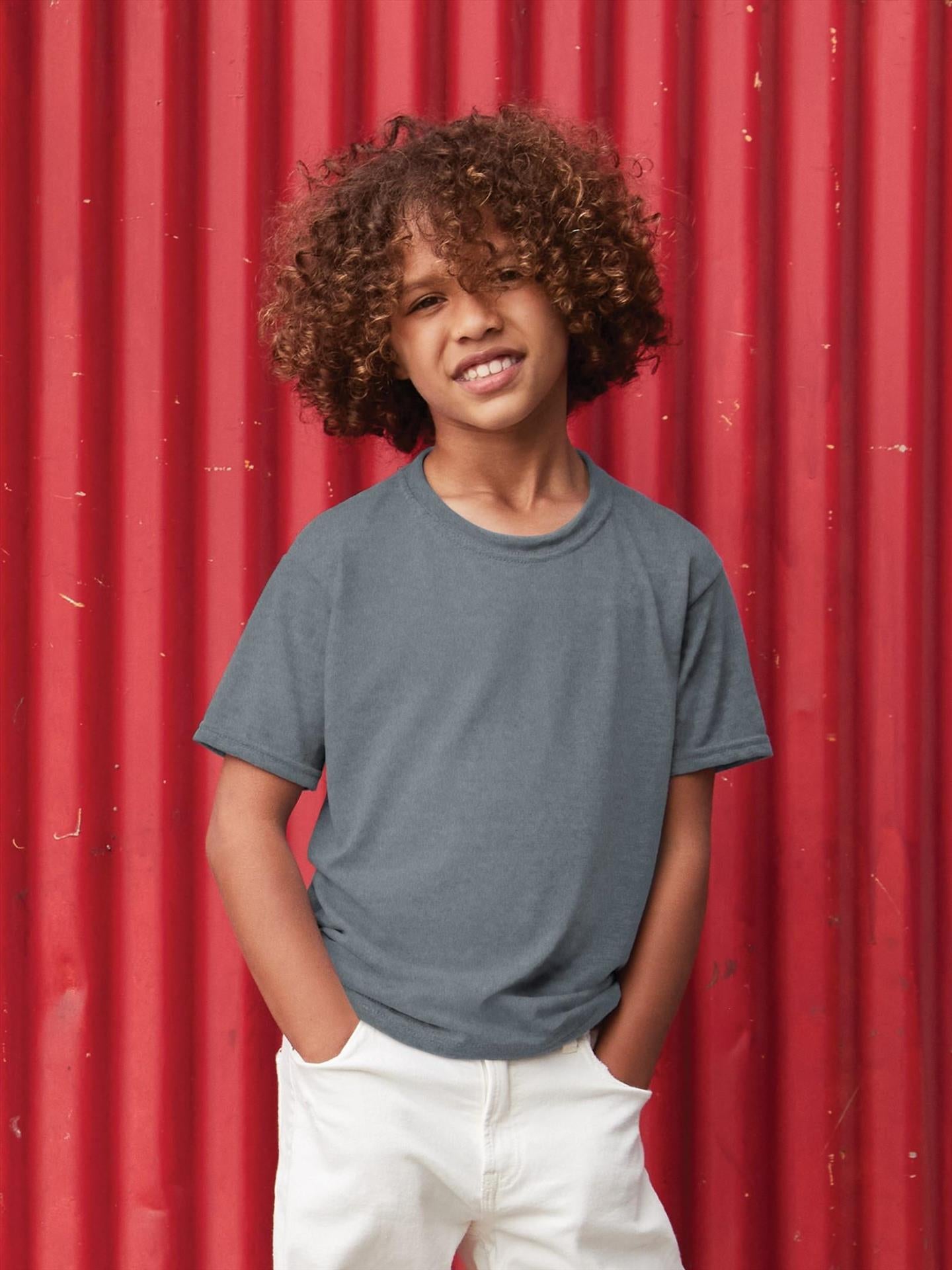 J470Y - Jerzees Eco Premium Combed 165 Regular Fit Organic Tee Kids
