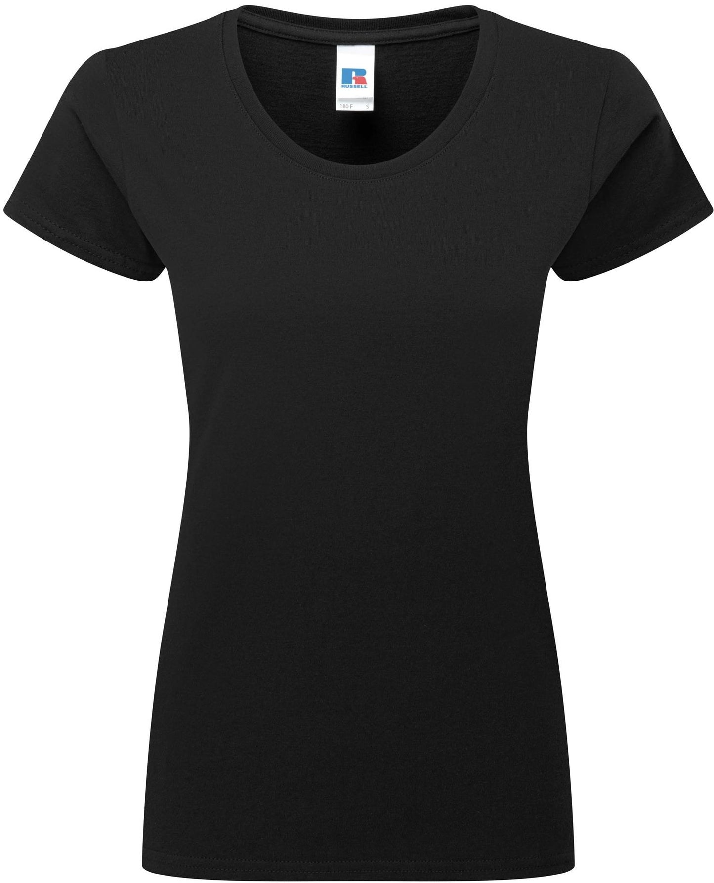 R180F - Russell Athletic Authentic Classic Ringspun 180 Regular Fit Tee Ladies