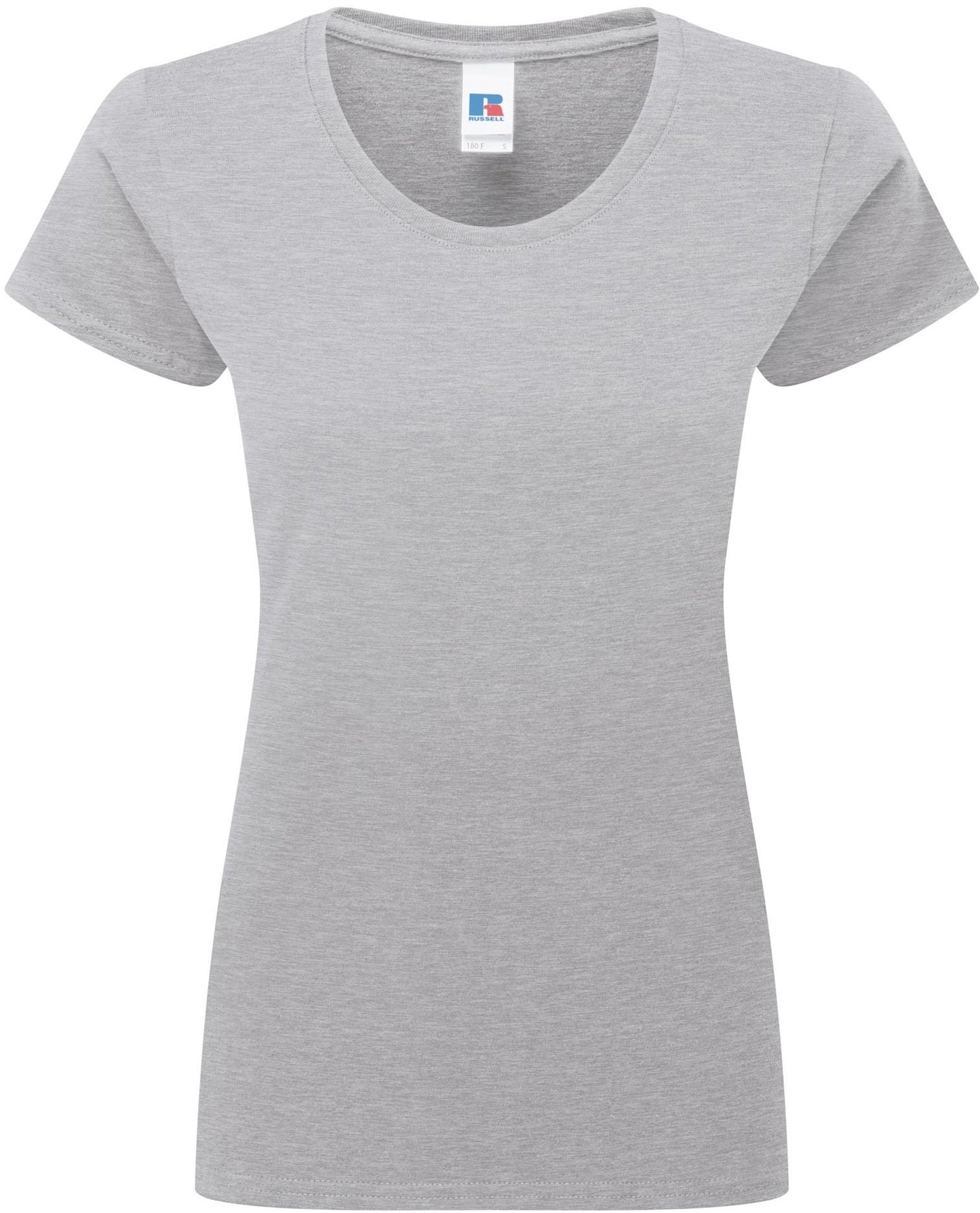 R180F - Russell Athletic Authentic Classic Ringspun 180 Regular Fit Tee Ladies