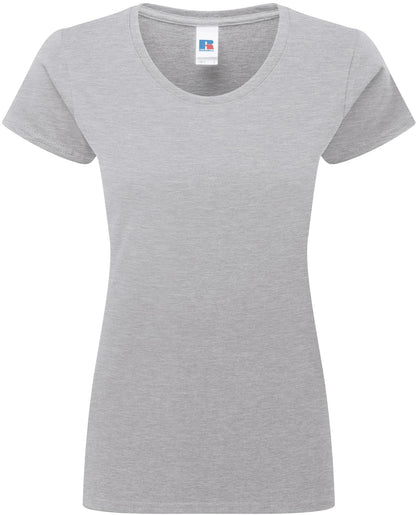 R180F - Russell Athletic Authentic Classic Ringspun 180 Regular Fit Tee Ladies