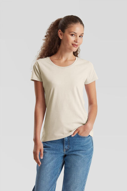 F61424 - FotL Iconic Premium Combed 195 Regular Fit Tee Ladies