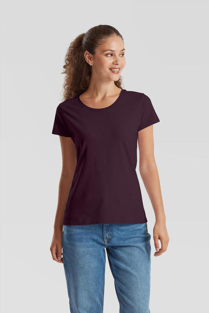 F61424 - FotL Iconic Premium Combed 195 Regular Fit Tee Ladies