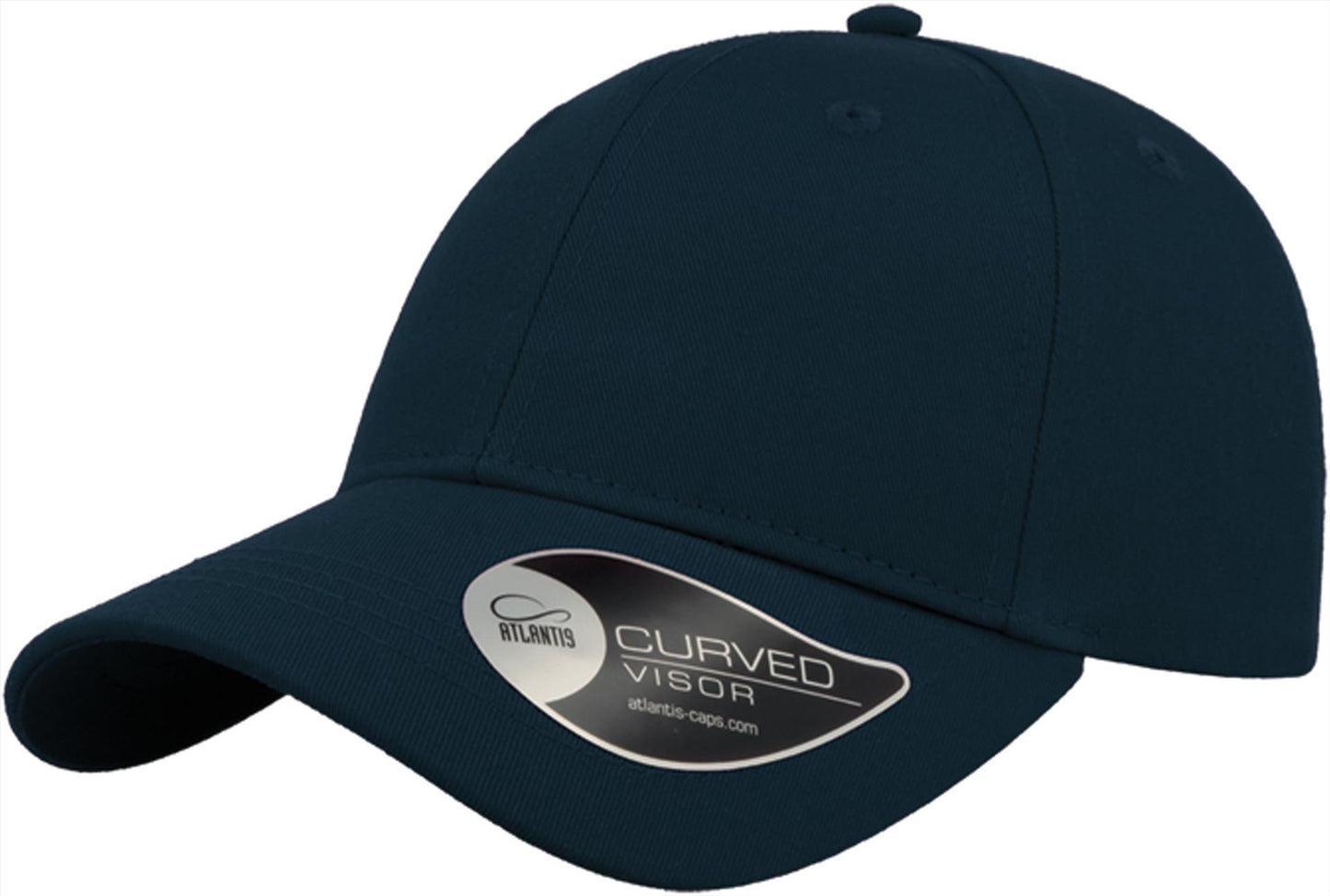 ACHITS - Atlantis Hit S Twill Curved Visor 6 Panel Sustainable Structured Cap
