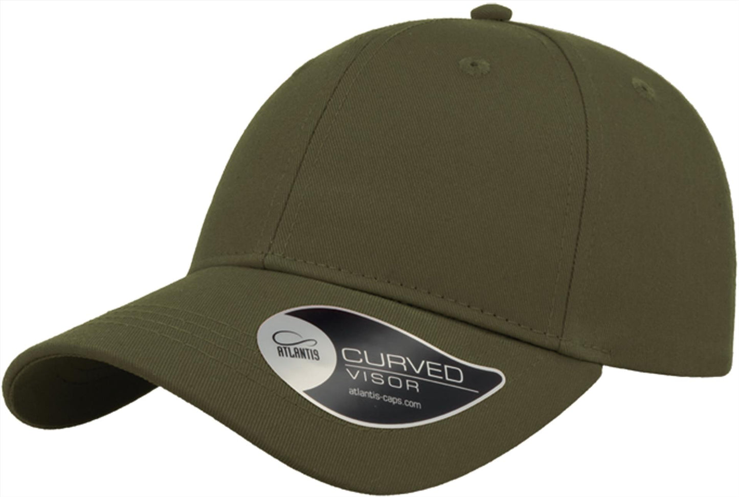 ACHITS - Atlantis Hit S Twill Curved Visor 6 Panel Sustainable Structured Cap