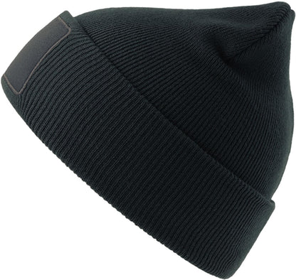ACWIPA - Atlantis Wind S Patch Recycled Beanie Double Skin Cuffed