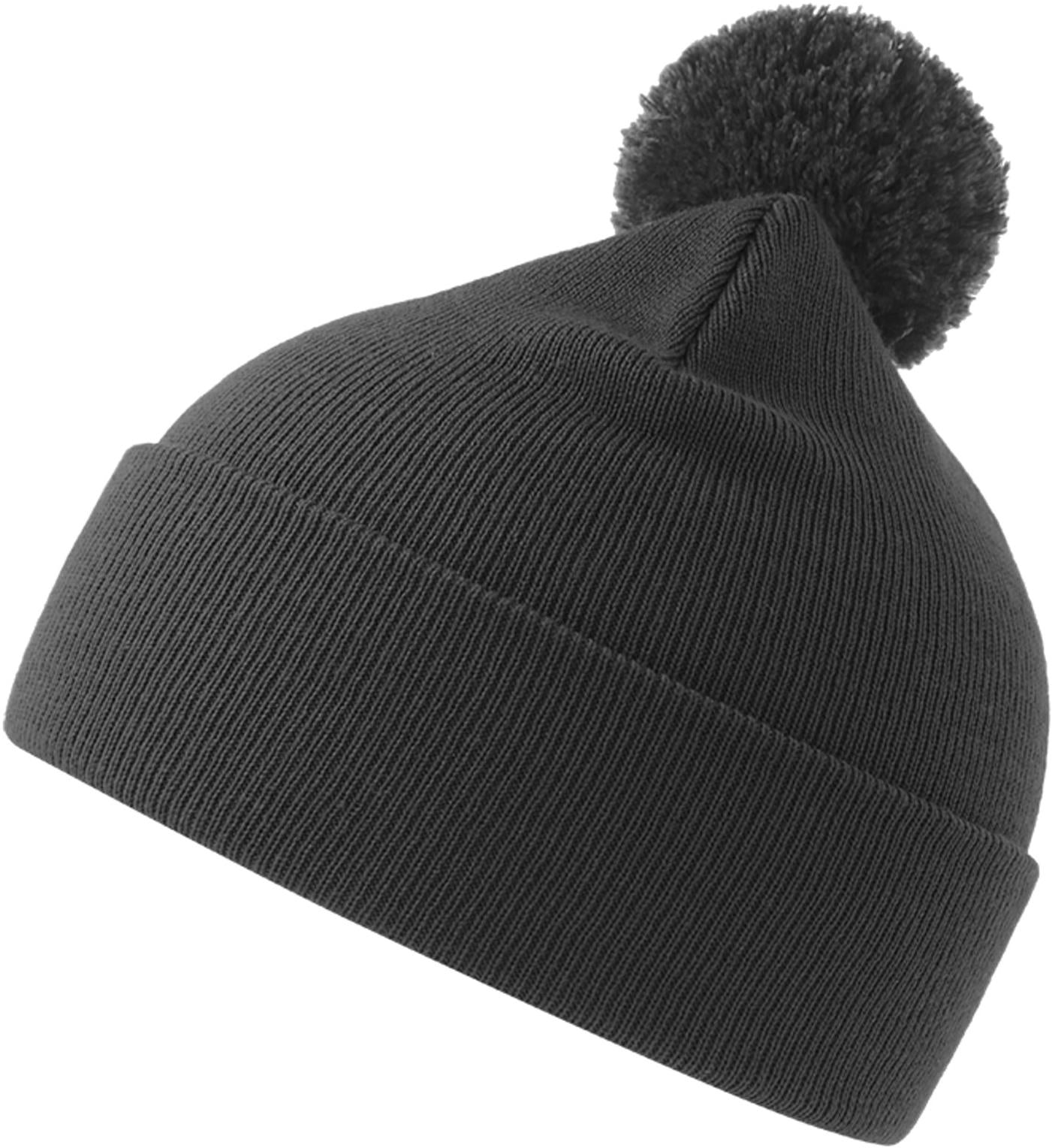 ACWIPO - Atlantis Wind S Pompom Recycled Beanie Double Skin Cuffed