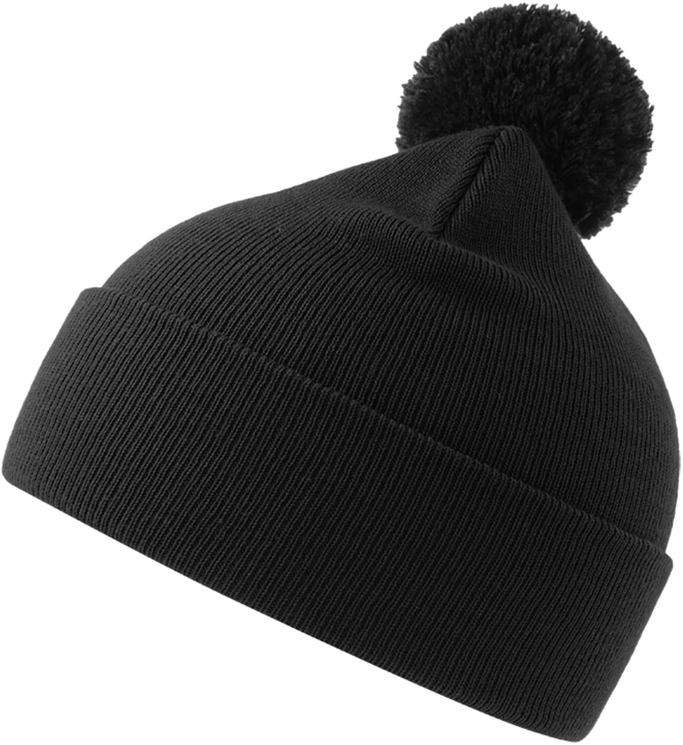 ACWIPO - Atlantis Wind S Pompom Recycled Beanie Double Skin Cuffed