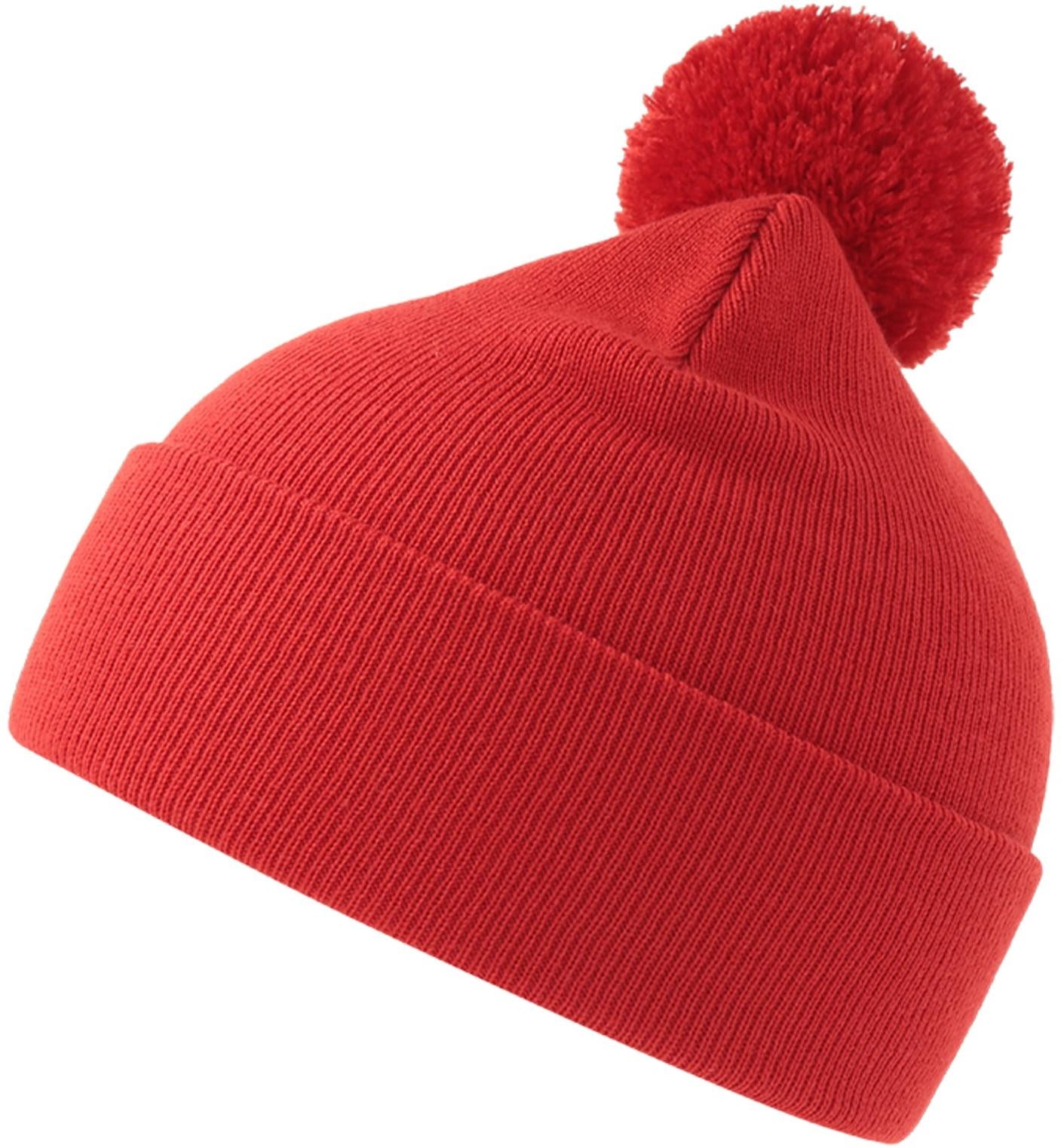 ACWIPO - Atlantis Wind S Pompom Recycled Beanie Double Skin Cuffed