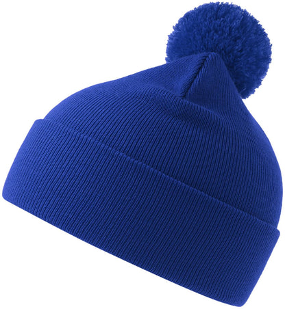 ACWIPO - Atlantis Wind S Pompom Recycled Beanie Double Skin Cuffed