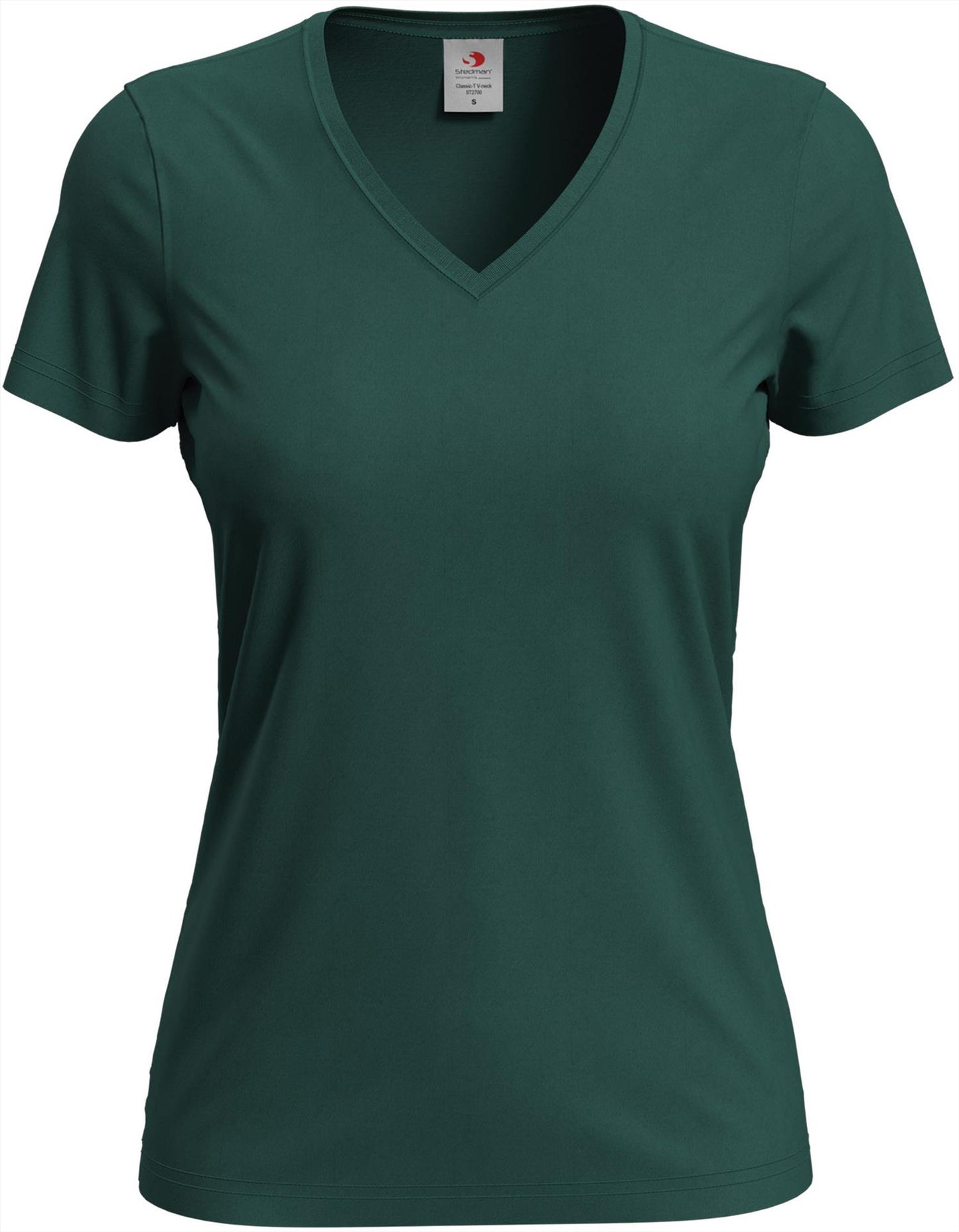 ST2700 - Stedman Classic Ringspun 155 Regular Fit V Neck Tee Ladies
