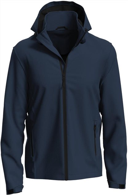 ST5440 - Stedman Lux 250 Hooded Softshell F/Z Adult