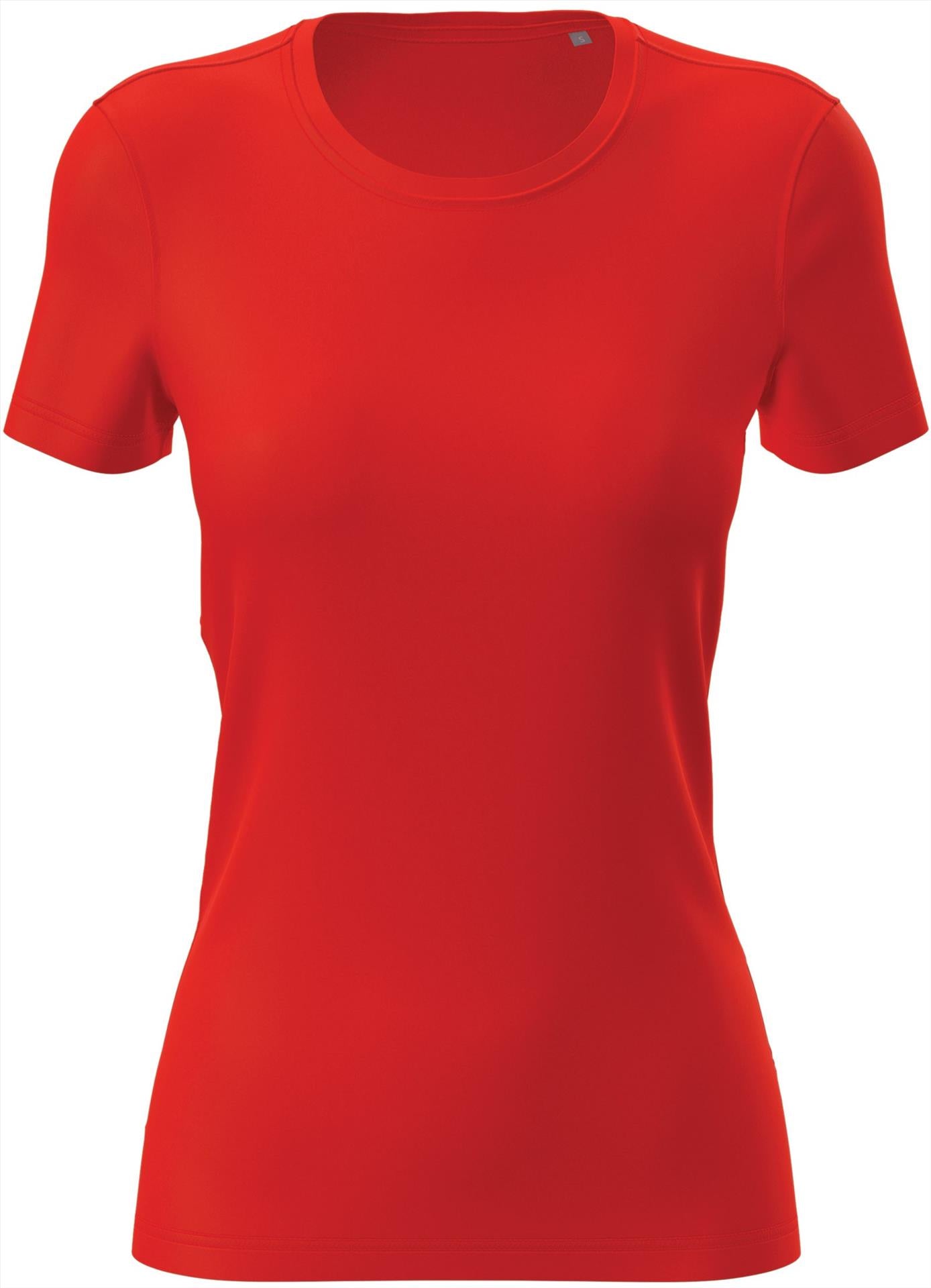 ST8100 - Stedman Sports Polyester 140 Fitted Tee Ladies