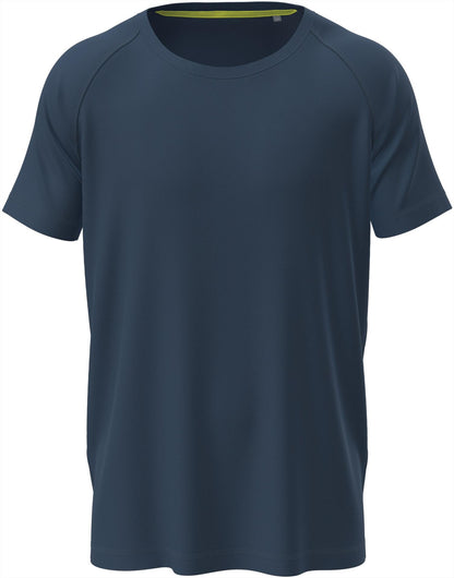 ST8410 - Stedman Mesh Raglan Polyester 140 Regular Fit Tee Adult