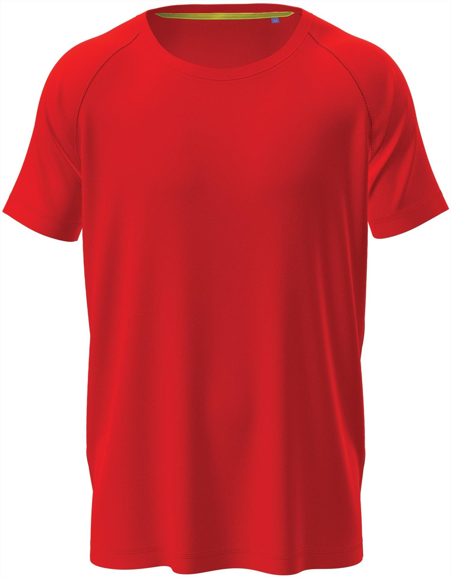 ST8410 - Stedman Mesh Raglan Polyester 140 Regular Fit Tee Adult