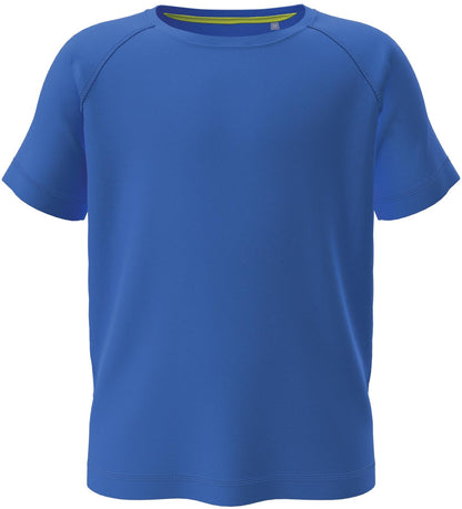 ST8570 - Stedman Mesh Raglan Polyester 140 Regular Fit Tee Kids