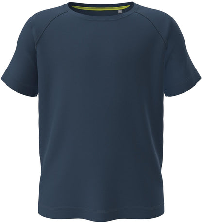 ST8570 - Stedman Mesh Raglan Polyester 140 Regular Fit Tee Kids