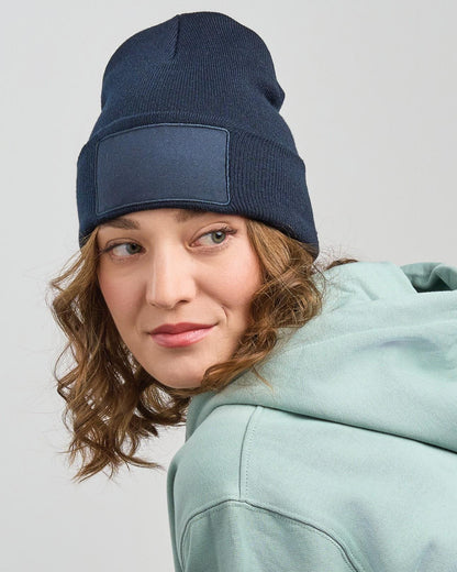 ACWIPA - Atlantis Wind S Patch Recycled Beanie Double Skin Cuffed