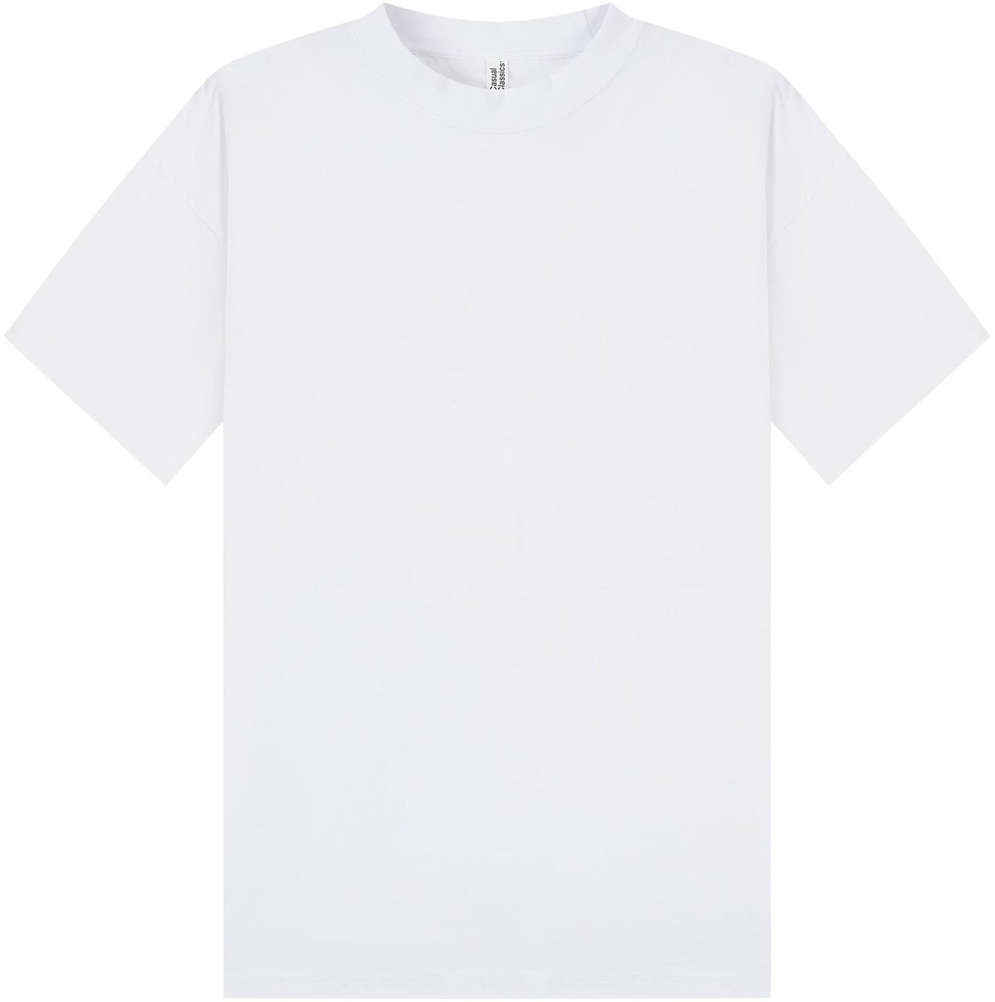 CRBT200 - Casual Premium Combed 220 Boxy Oversize Extended Neck Tee