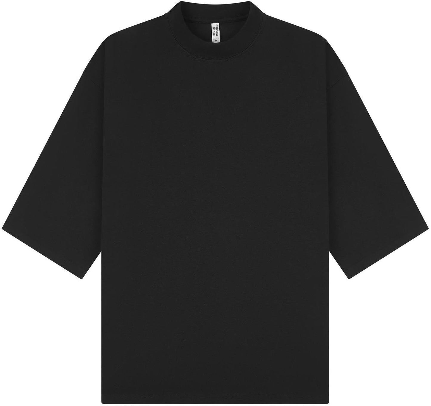 CRBT510 - Casual Premium Combed 220 Oversize Extended Neck Half Sleeve Tee