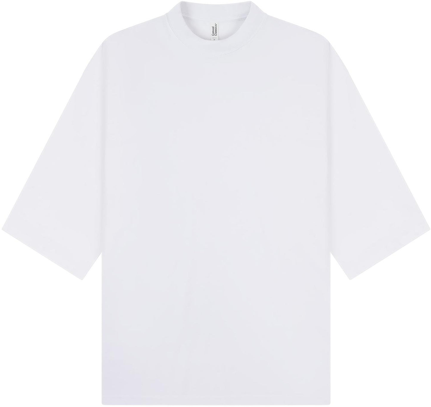 CRBT515 - Casual Premium Combed 220 Oversize Extended Neck Half Sleeve Tee Tall