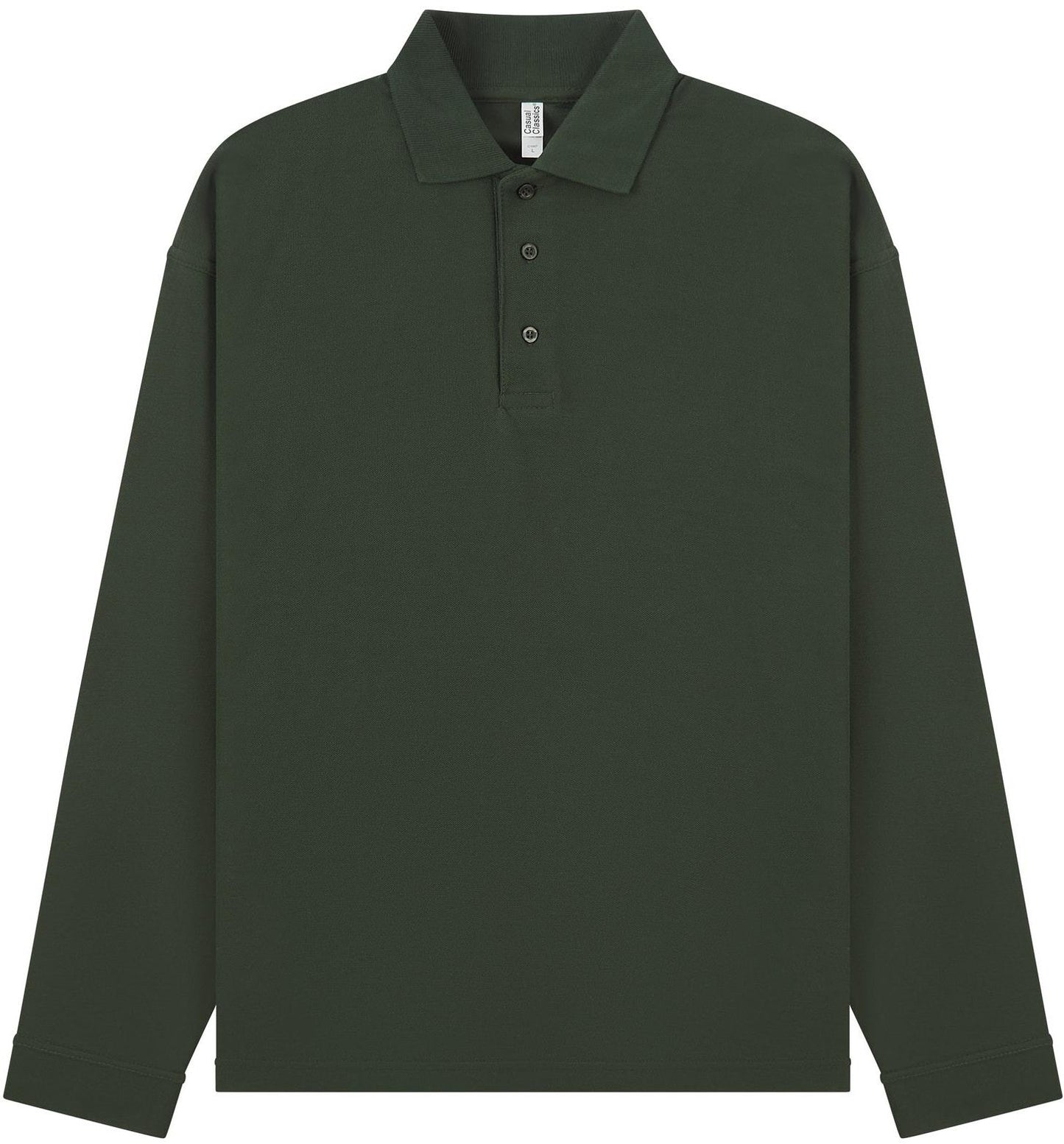 C1007 - Casual Classic Ringspun 200 Regular L/S Polo