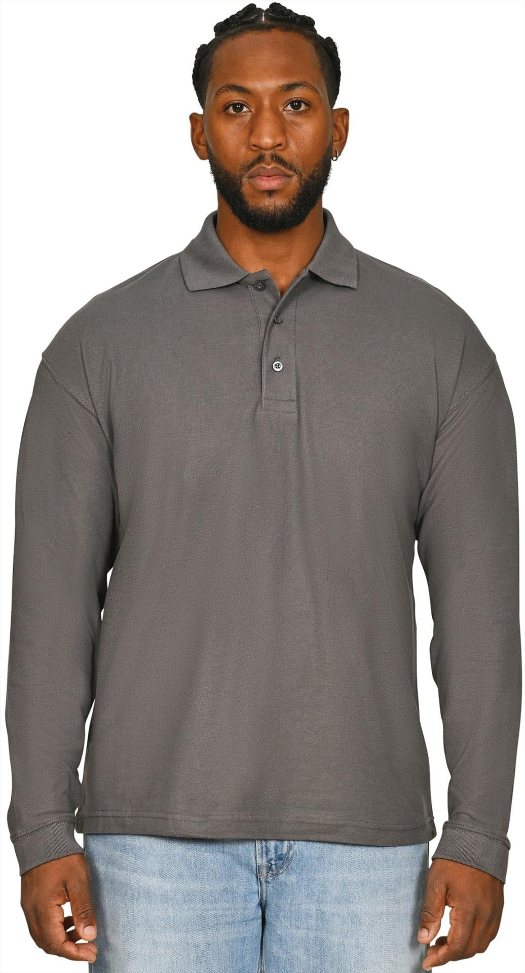 C1007 - Casual Classic Ringspun 200 Regular L/S Polo
