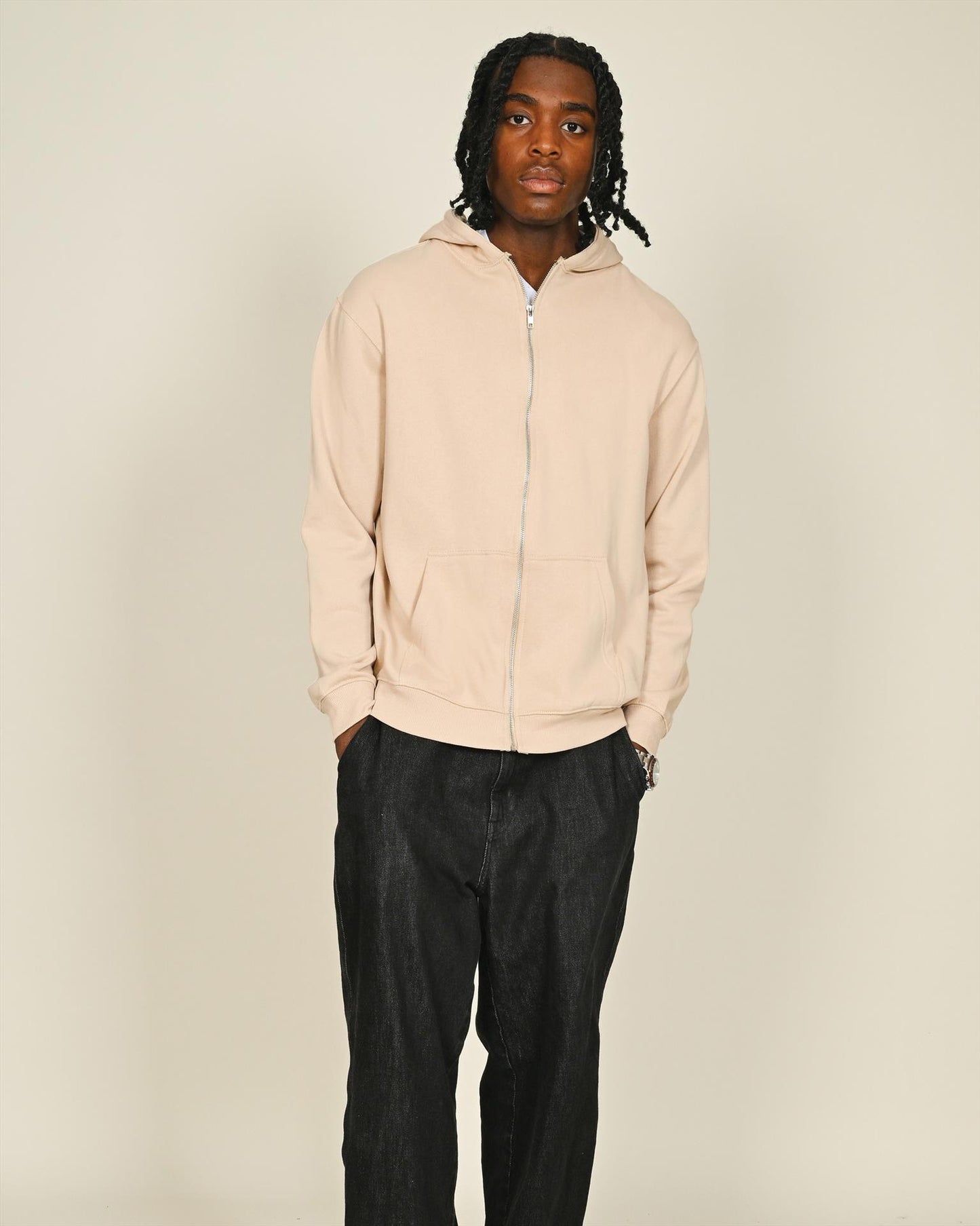 CRBHS40 - Casual Core Combed 280 Regular Zip Hood