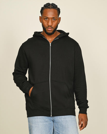 CRBHS45 - Casual Core Combed 280 Regular Zip Hood Tall
