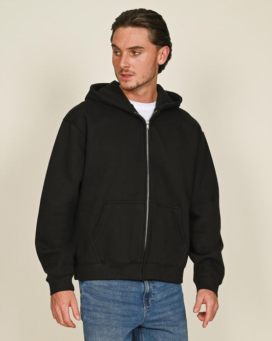 CRBPH250 - Casual Premium Combed 450 Boxy Oversize Zip Hood