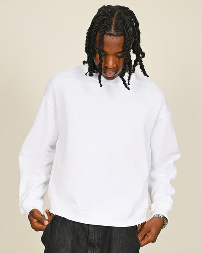 CRBSW20 - Casual Core Combed 280 Boxy Oversize Extended Neck Sweat