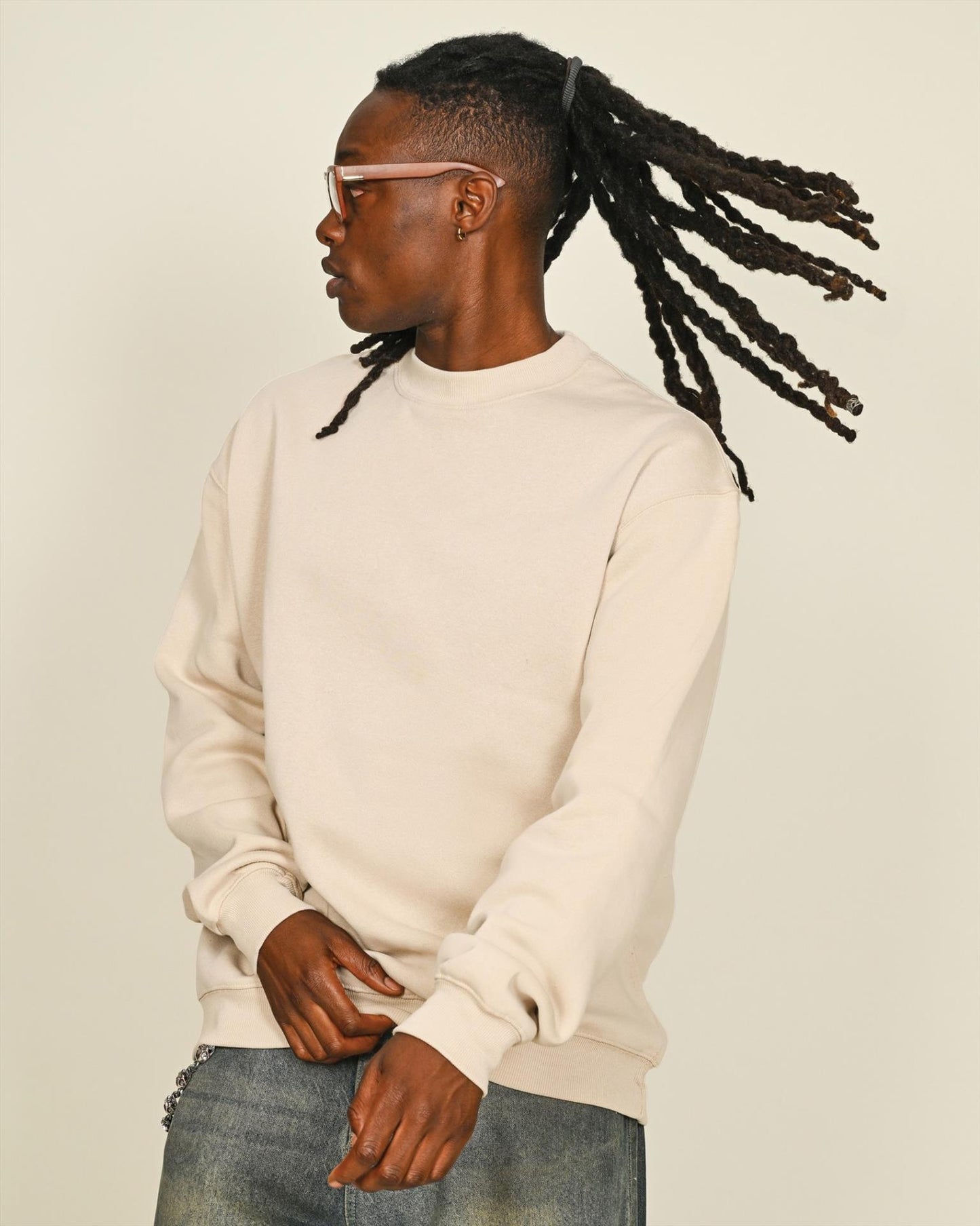 CRBSW45 - Casual Core Combed 280 Oversize Extended Neck Sweat Tall