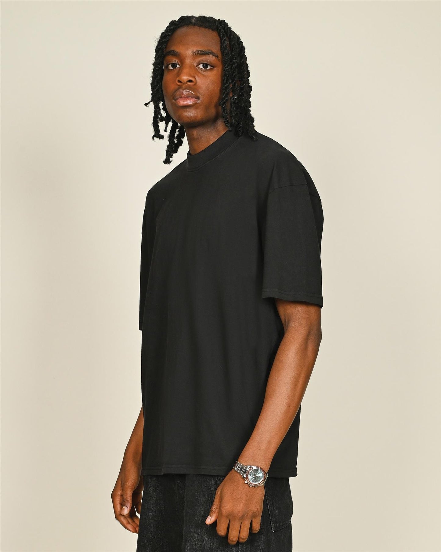 CRBTAC400 - Casual Core Combed 180 Acid Oversize Extended Neck Tee