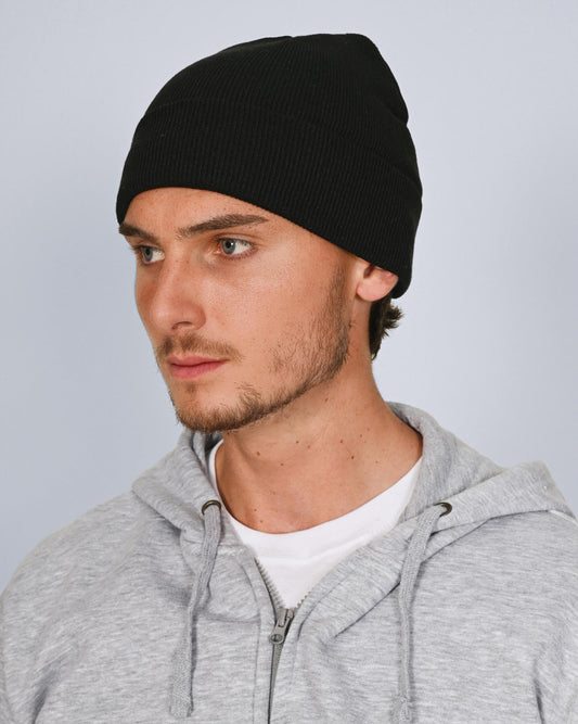 AA89 - AA Knitted Recycled Acrylic Turn Up Beanie Adult