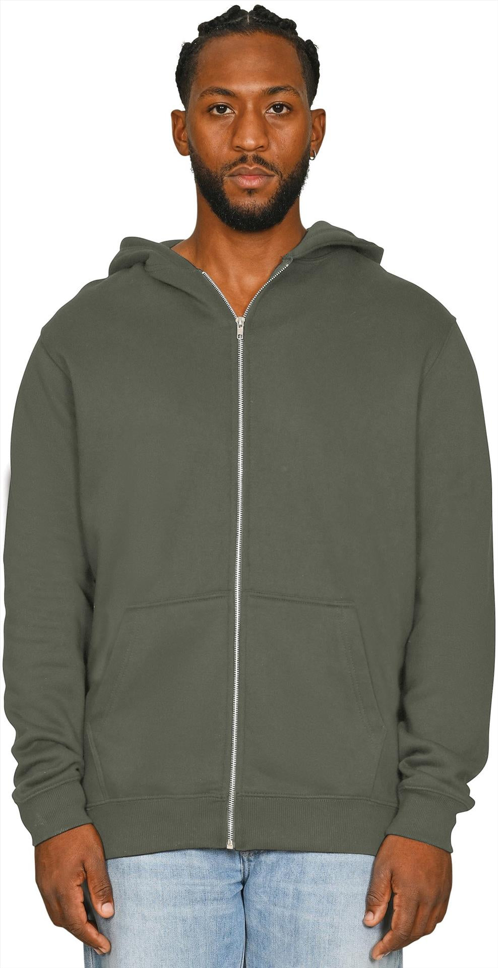 CRBHS40 - Casual Core Combed 280 Regular Zip Hood