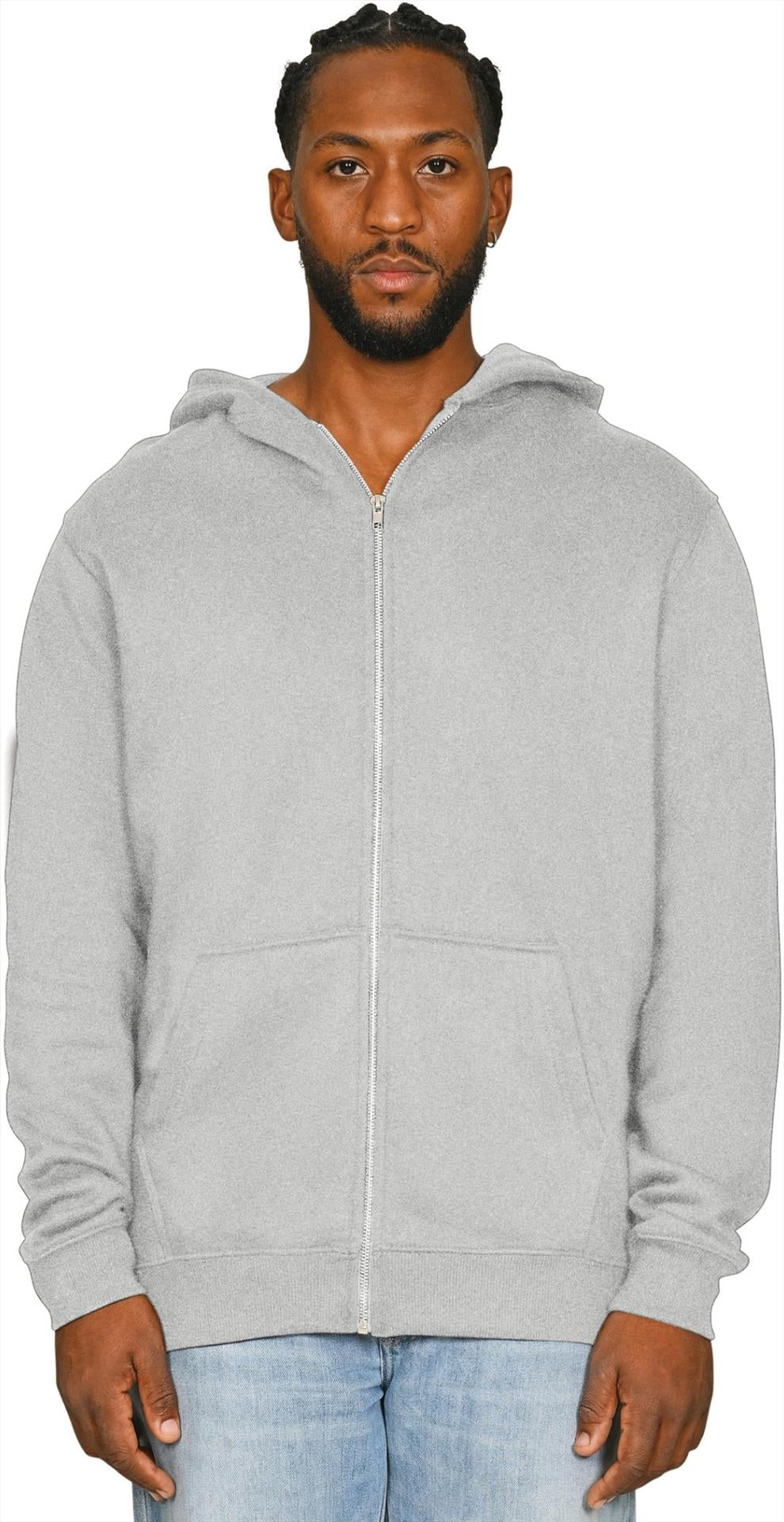 CRBHS45 - Casual Core Combed 280 Regular Zip Hood Tall