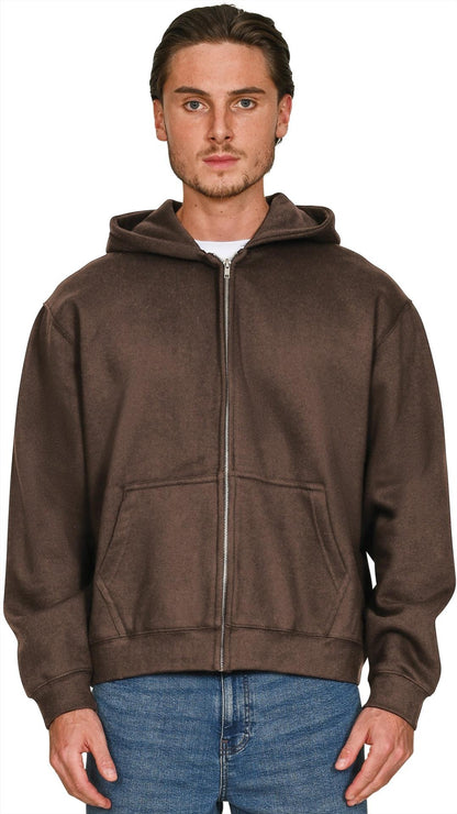 CRBHSAC250 - Casual Premium Combed 330 Acid Boxy Oversize Zip Hood