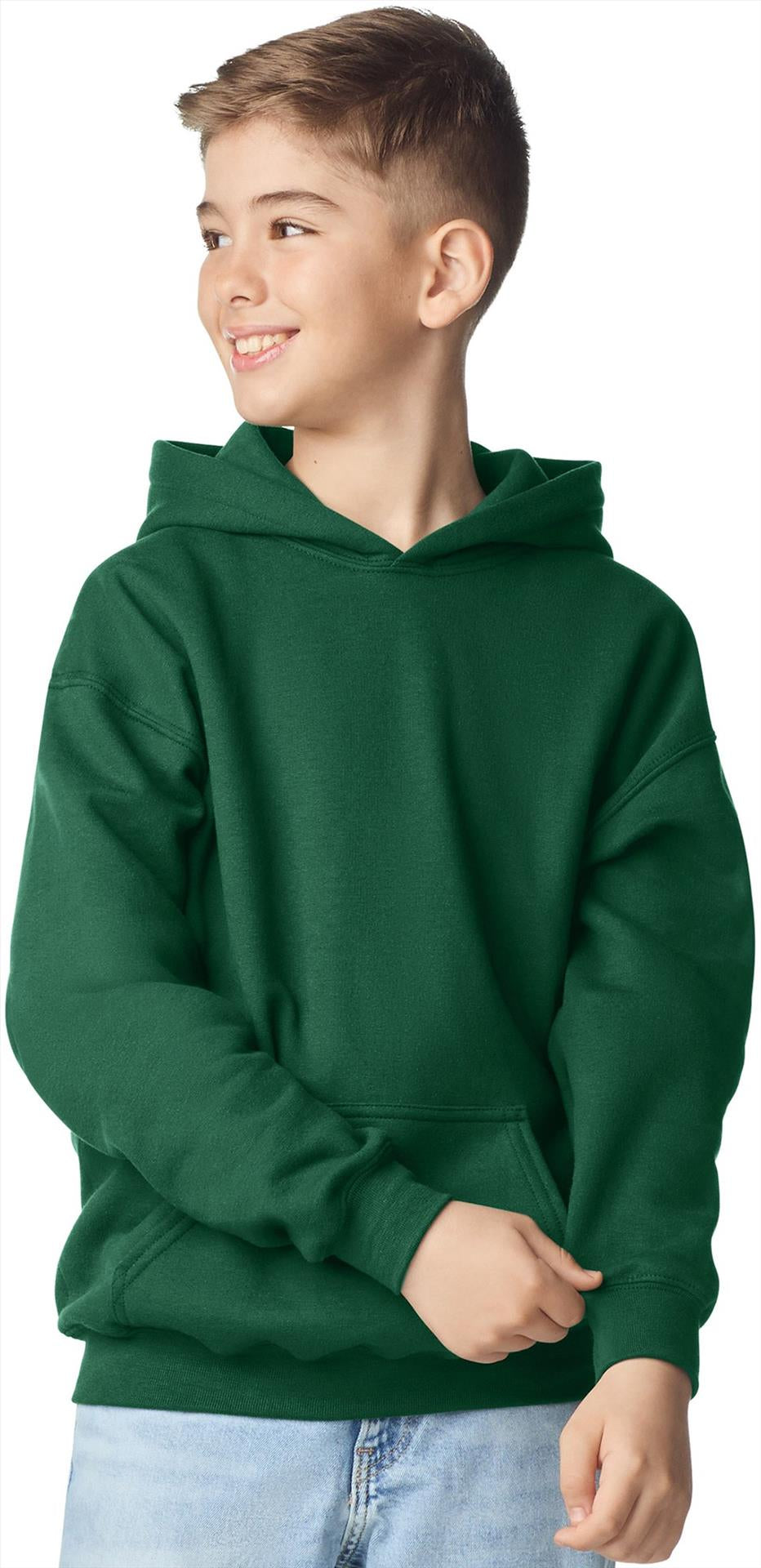 G18500B - Gildan Heavy Blend Open End 280 Regular Hood Kids
