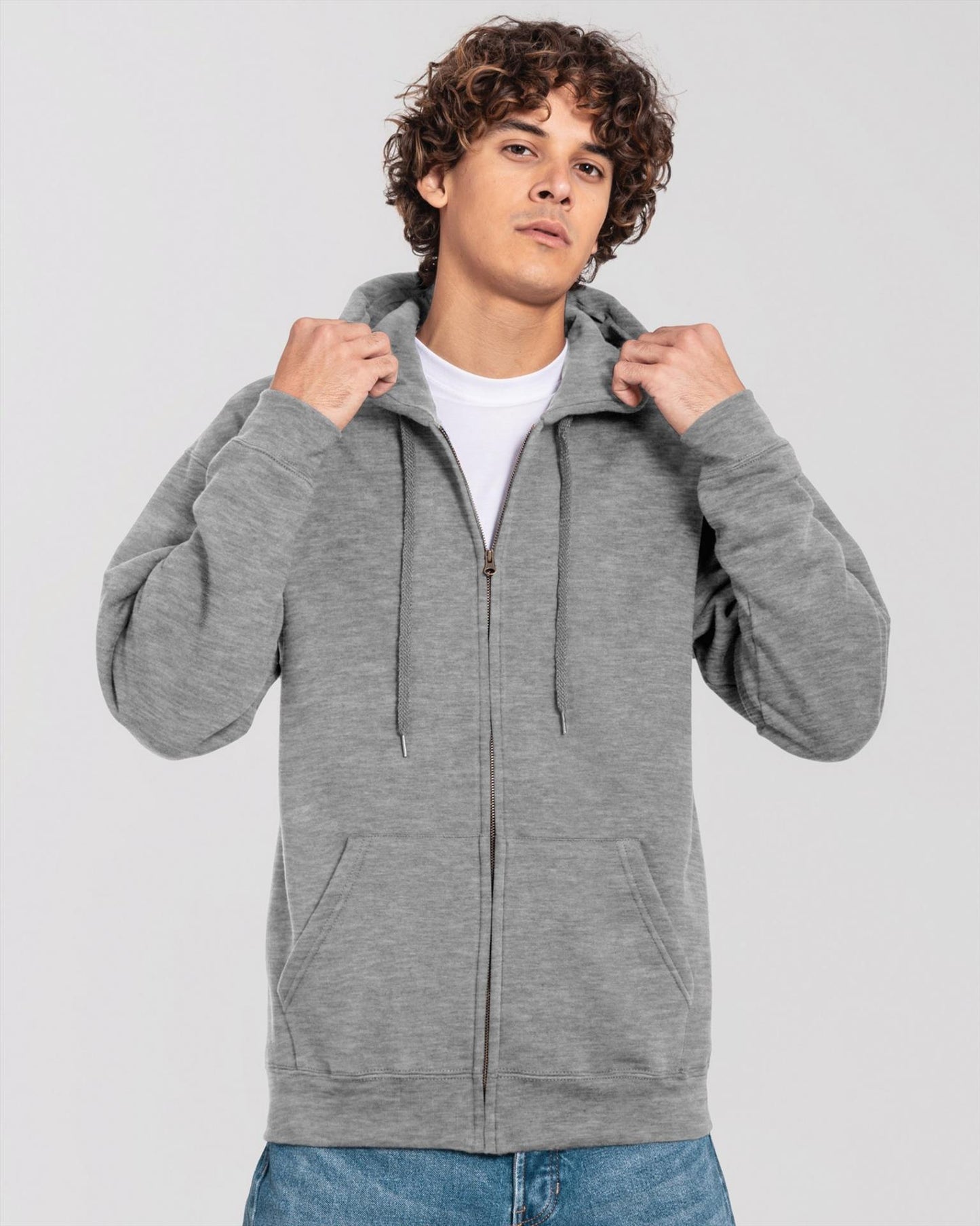 F62286 - FotL Iconic Premium Combed 300 Regular Fit Zip Hood Adult