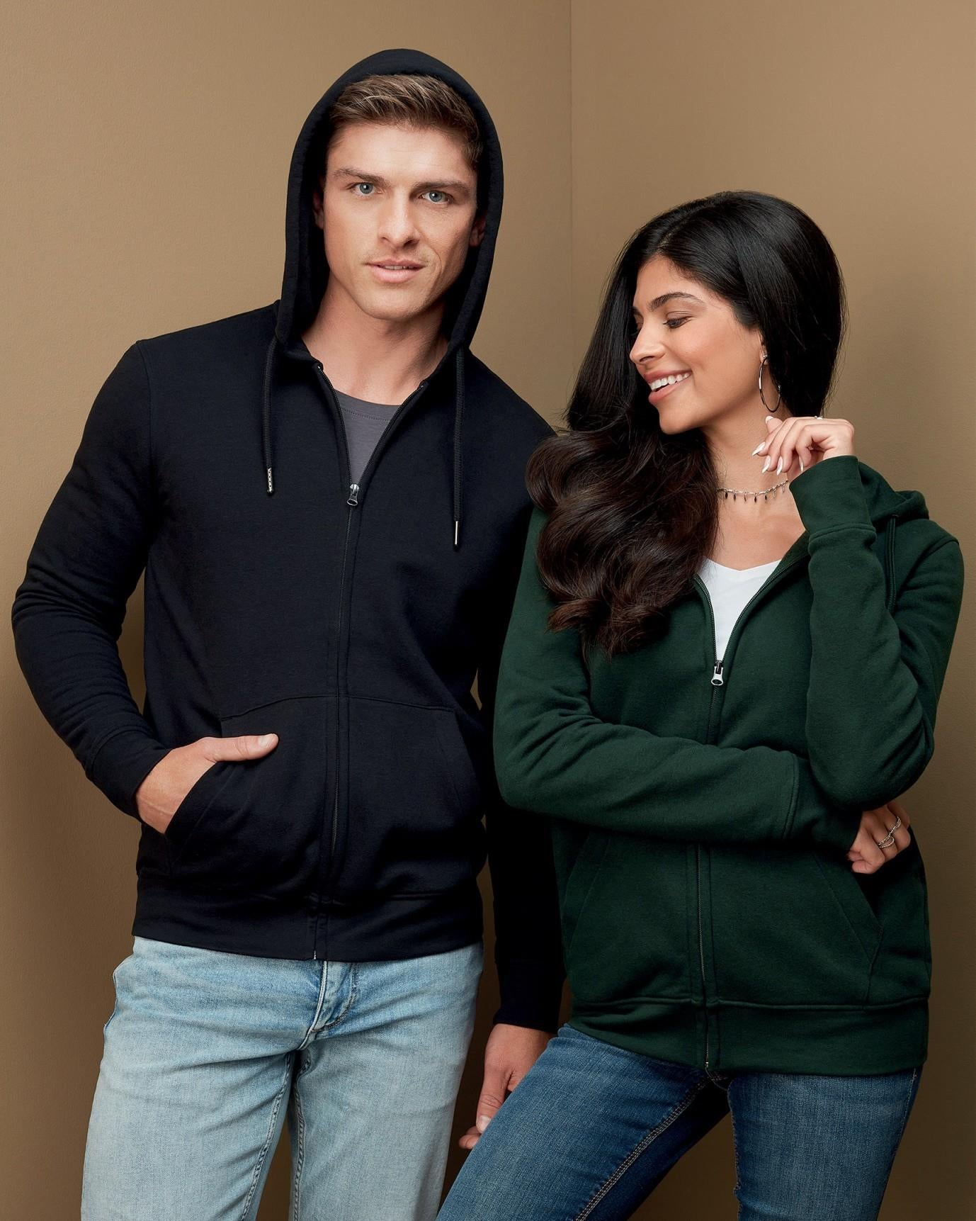 ST4500 - Stedman Classic Ringspun 280 Regular Fit Zip Hood Adult