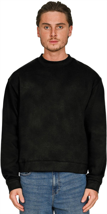 CRBSWAC200 - Casual Premium Combed 330 Acid Boxy Oversize Extended Neck Sweat