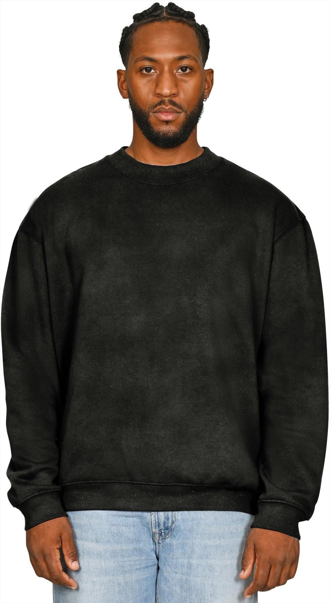 CRBSWAC400 - Casual Premium Combed 330 Acid Oversize Extended Neck Sweat