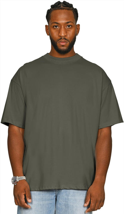 CRBT500 - Casual Premium Combed 220 Oversize Extended Neck Tee
