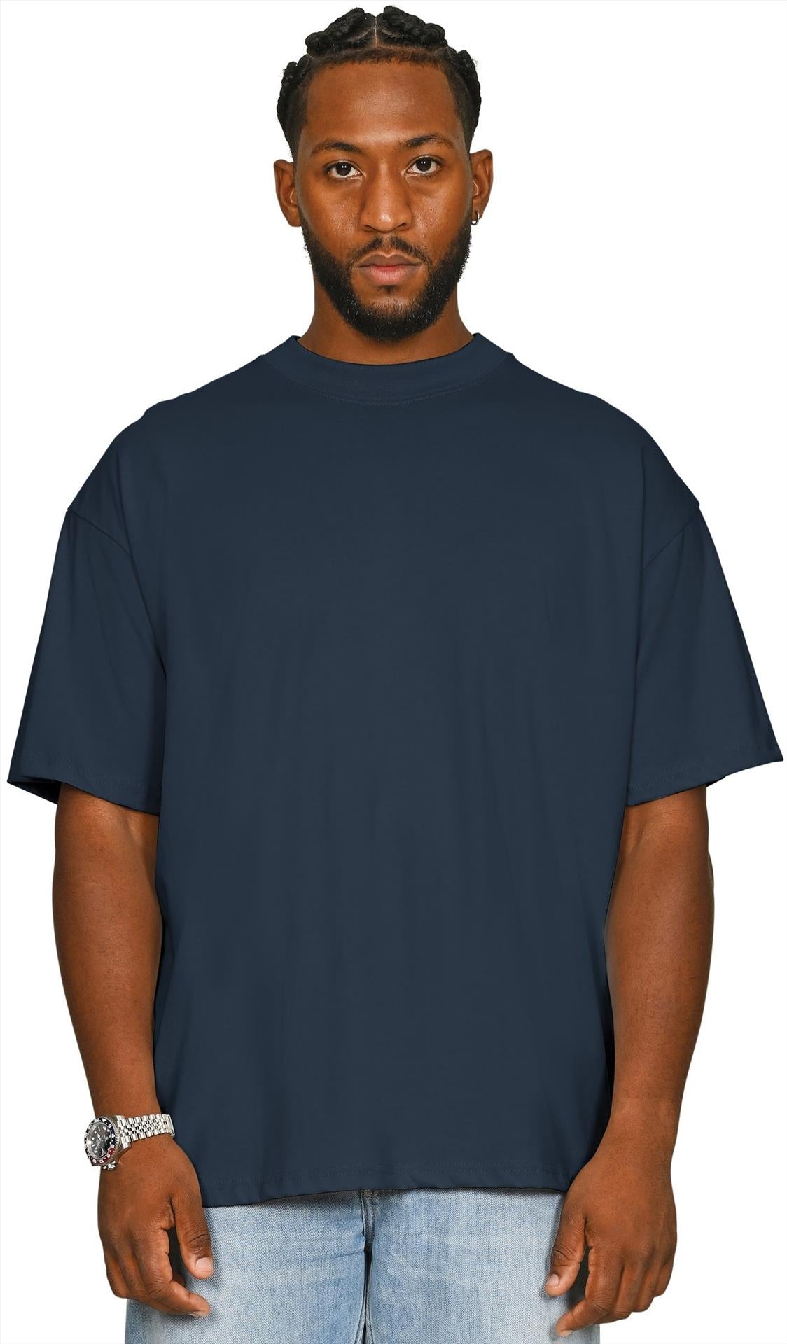 CRBT500 - Casual Premium Combed 220 Oversize Extended Neck Tee